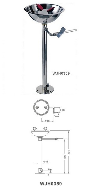 Bồn rửa mắt khẩn cấp WJH0359